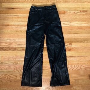 SHEIN Black Straight Leg Pants